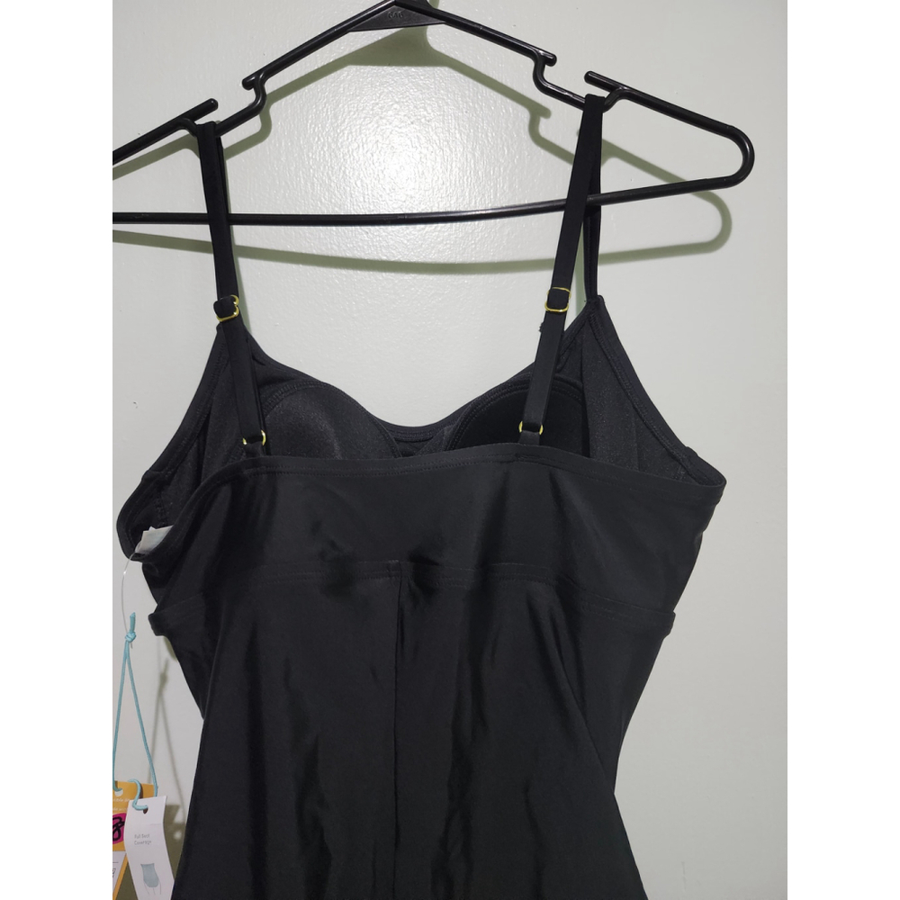 Kona Sol Swimsuit One Piece Black Size Large - Picture 6 of 6